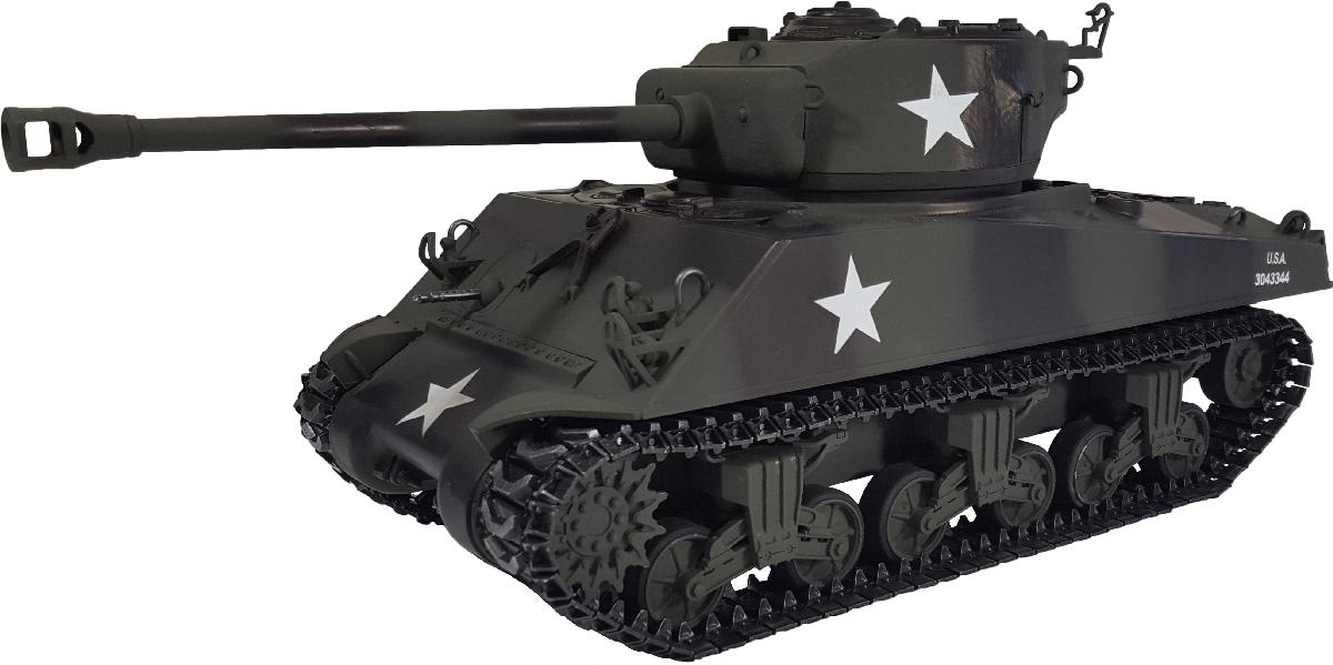 Taigen Sherman M4A3 76mm (Metal Edition) Airsoft 2.4GHz RTR RC Tank 1/16th Scale - Sherman 76mm